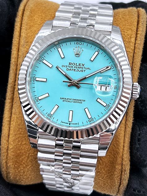 tiffany blue rolex 41